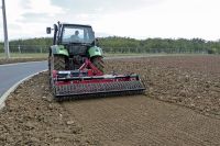 Stone burier with rear roller type RSC