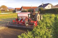 Stone burier with rear roller type RSL