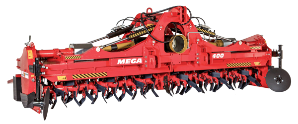 Stone buriers with bed former shaper MEGA